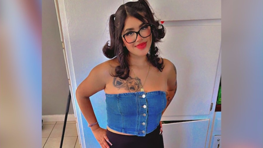 Jacquelyn Perez, 23, is seen in a family photo.